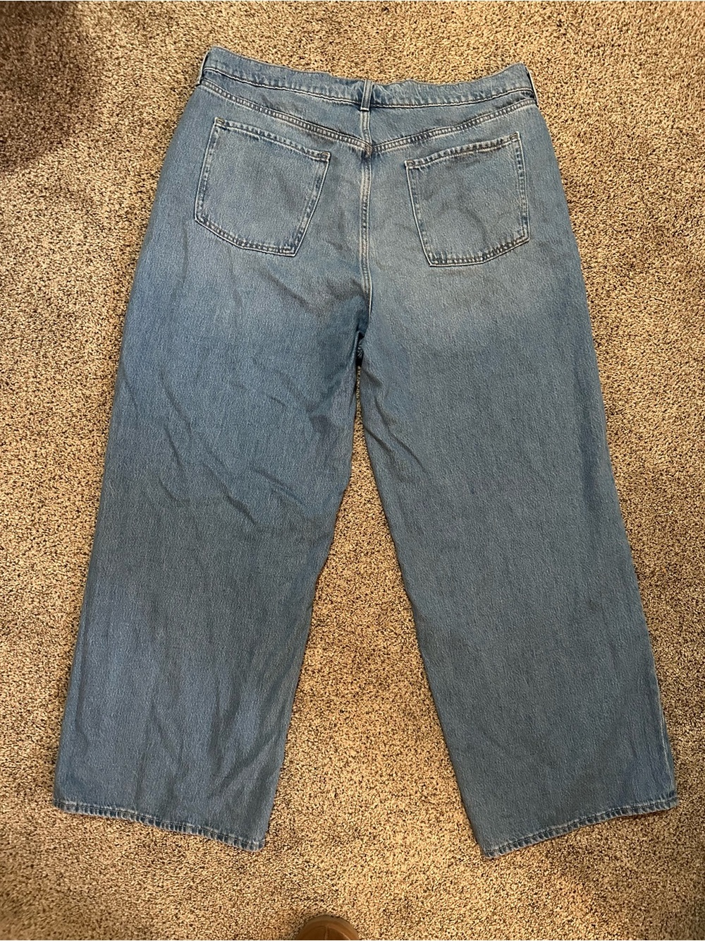 Old Navy high-rise baggy wide leg Jeans - Picture 5 of 7